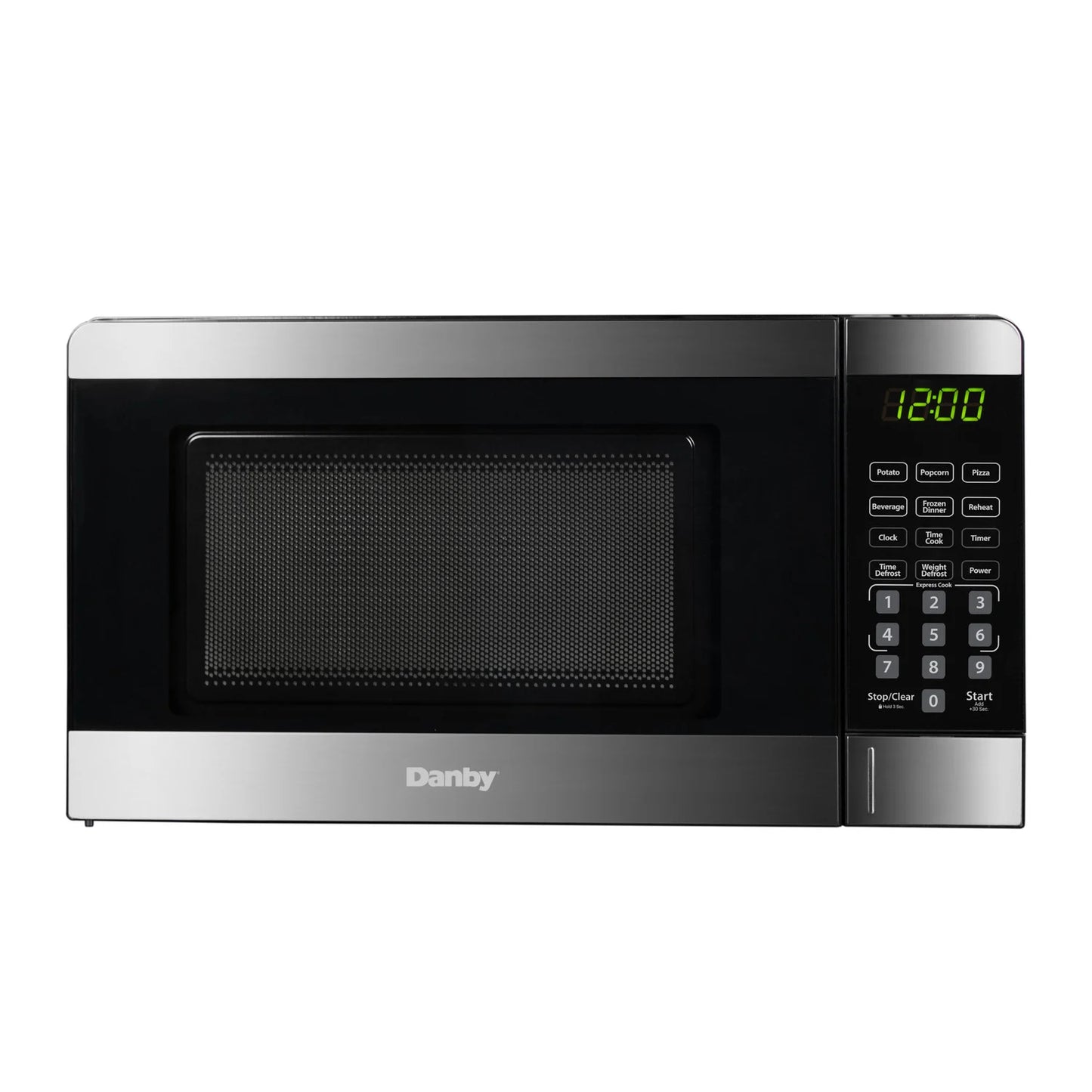 Danby 0.7 Cu Ft Countertop Microwave, 17.56" W x 12.94" D x 9.56" H