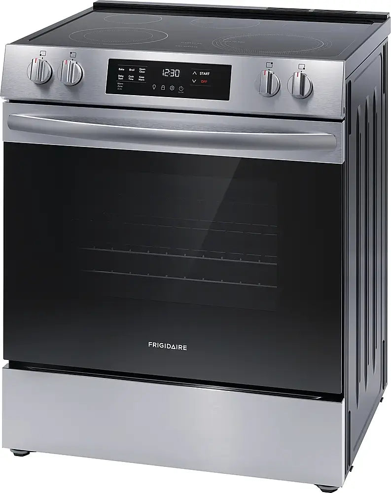 Frigidaire - 5.3 Cu. Ft. Freestanding Electric Range - Stainless Steel