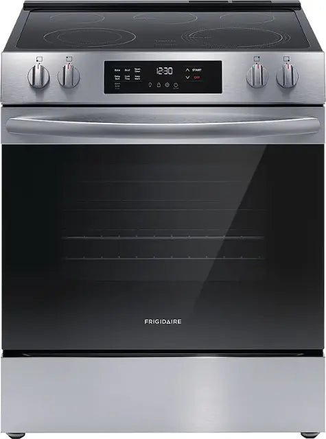 Frigidaire - 5.3 Cu. Ft. Freestanding Electric Range - Stainless Steel